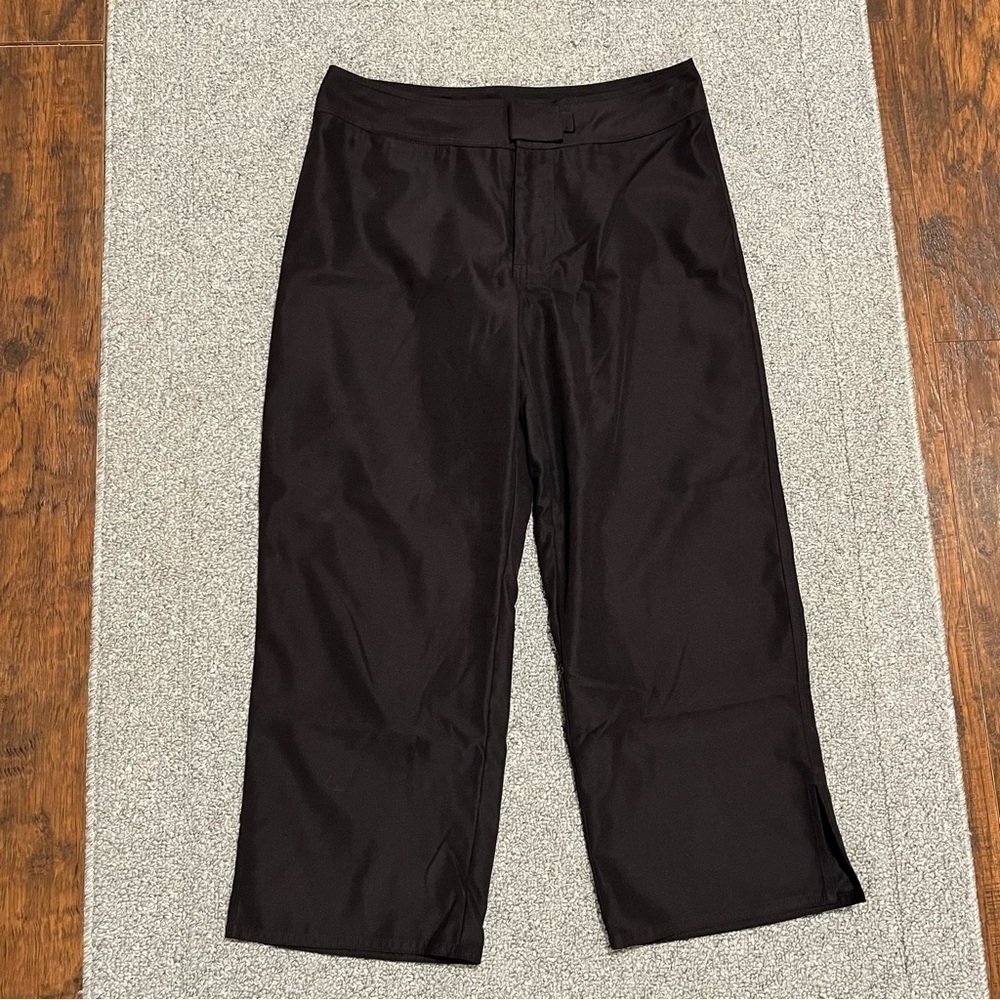 Vintage Patagonia Pants Womens Size 4 Black Pataloha Crop Capri Hiking Outdoors